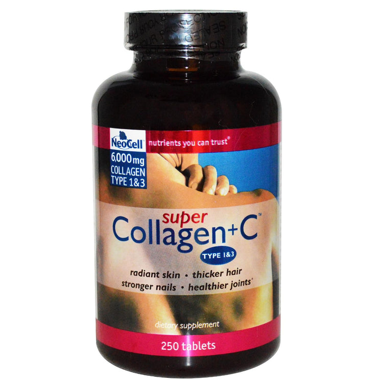 Neocell Super Collagen + C Types 1 & 3 250 Tablets