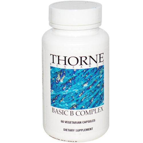 Thorne Research Basic B Complex 60 Veggie Capsules