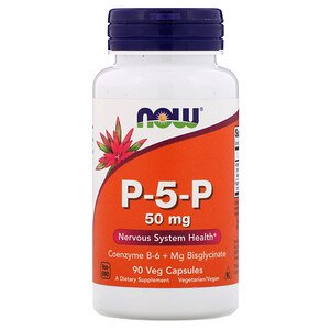 Now Foods P-5-P 50mg 90 Veg Capsules