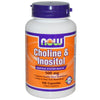 Now Foods Choline & Inositol 500mg 100 Capsules