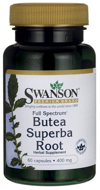 Swanson Premium Full-Spectrum Butea Superba Root Full-Spectrum 400mg 60 Capsules