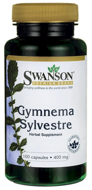 Swanson Premium Gymnema Sylvestre 400mg 100 Capsules