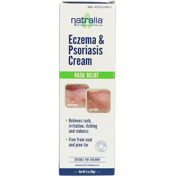 Natralia, Eczema & Psoriasis Cream 56g 2 oz