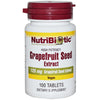 Nutribiotic Grapefruit Seed Extract 125mg 100 Tablets