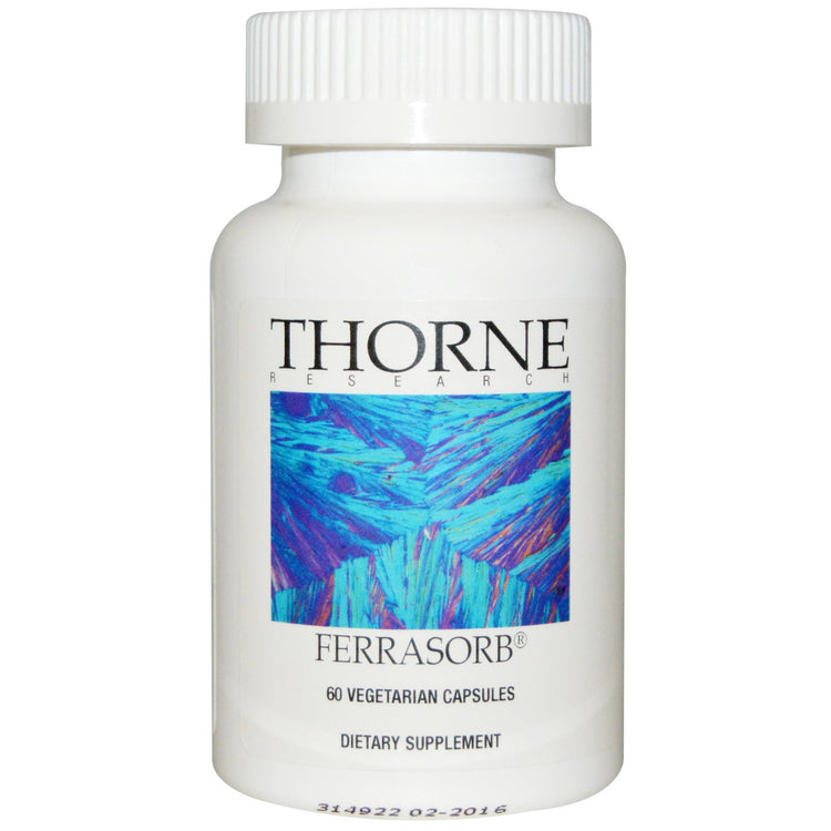 Thorne Research Ferrasorb 60 Vcaps - Dietary Supplement