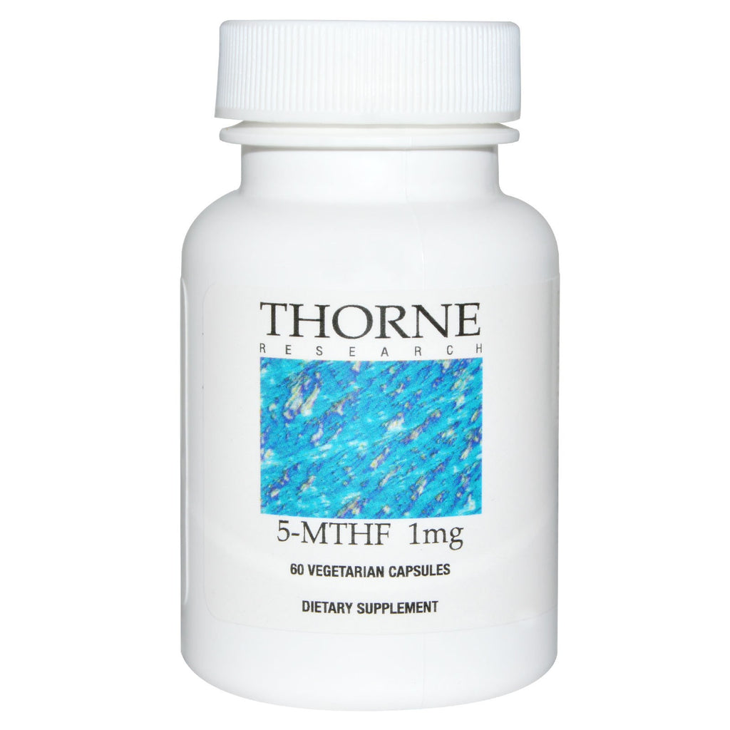 Thorne Research 5-MTHF 1mg 60 Veggie Capsules - Dietary Supplement