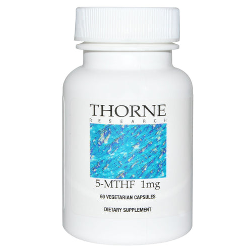 Thorne Research 5-MTHF 1 mg 60 Veggie Capsules - Dietary Supplement