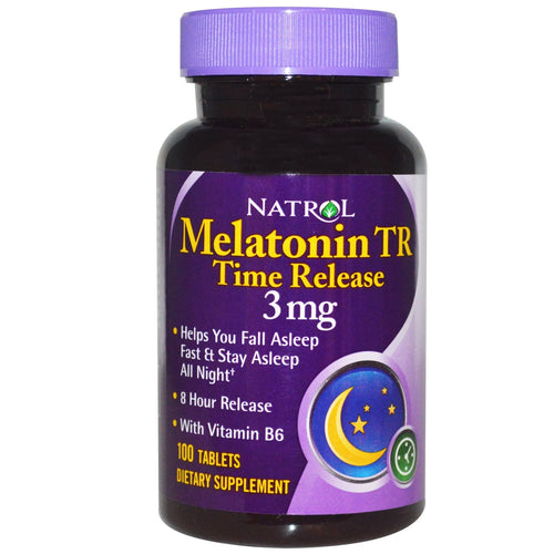 Natrol Melatonin TR 3mg 100 Tablets