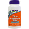 Now Foods Zinc Picolinate 50mg 120 Veggie Capsules