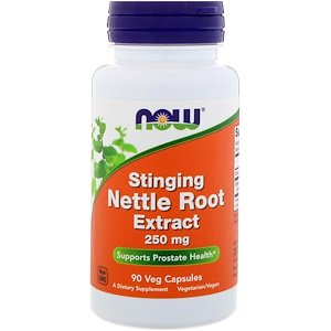 Now Foods Stinging Nettle Root Extract 250mg 90 Veg Capsules