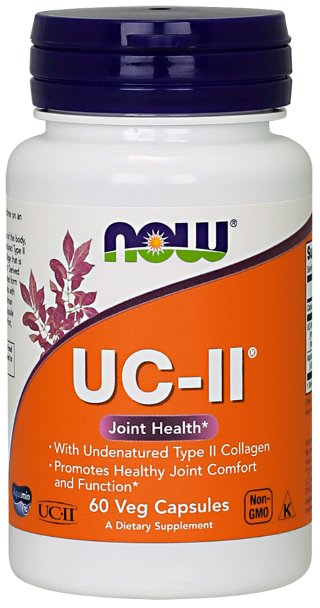 Now Foods UC-II Joint Health Undenatured Type II Collagen 120 Veg Capsules