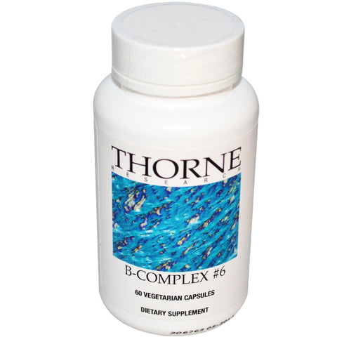 Thorne Research, B-Complex 6, 60 Vegetarian Capsules