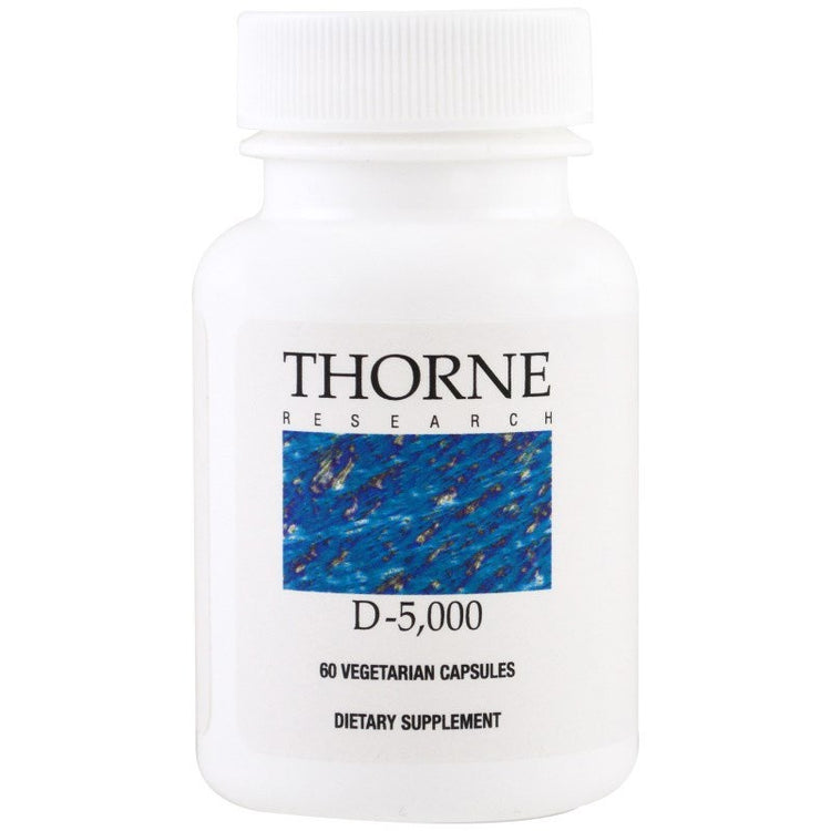 Thorne Research D-5,000 60 Vegetarian Capsules