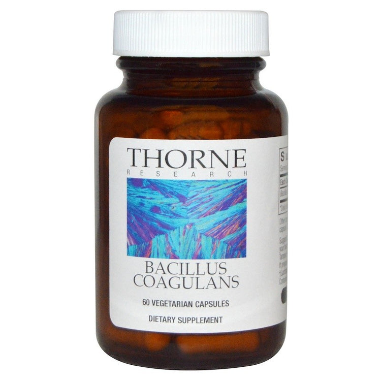 Thorne Research Bacillus Coagulans 60 Vegetarian Capsules