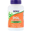 Now Foods DGL with Aloe Vera 400mg 100 Veg Capsules