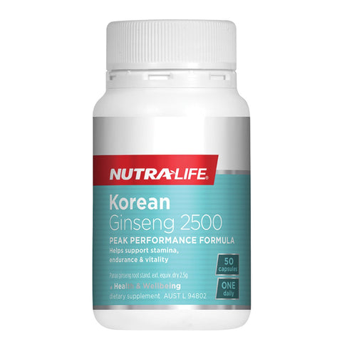 Nutralife, Korean Ginseng, 2500, 50 Capsules